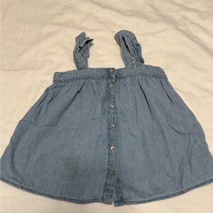 GAP Kids Blue Denim Blouse